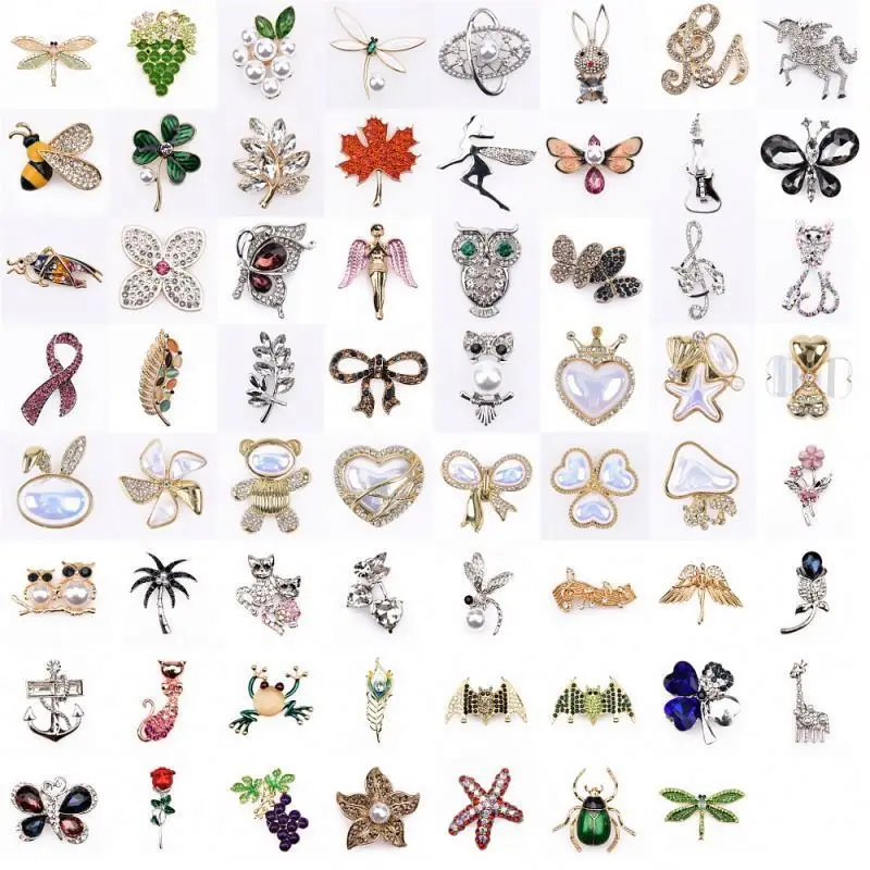 Bling Alloy Rhinestone Shoe Charms PVC Dragonfly Rose Insect Owl for Slipper Design Christmas Gifts for Shoe Decorations
