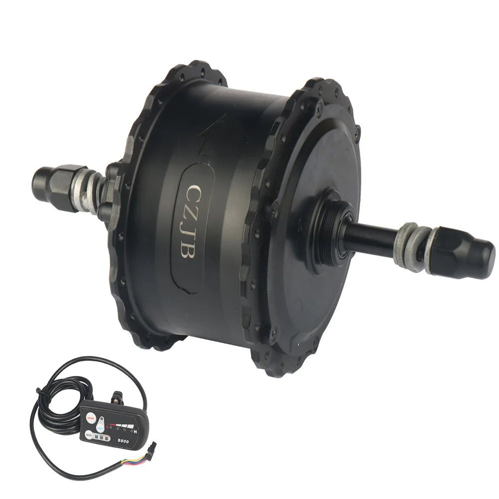 Factory Supply 48V Rear Gear Brushless 500w Electric Bicycle Motor