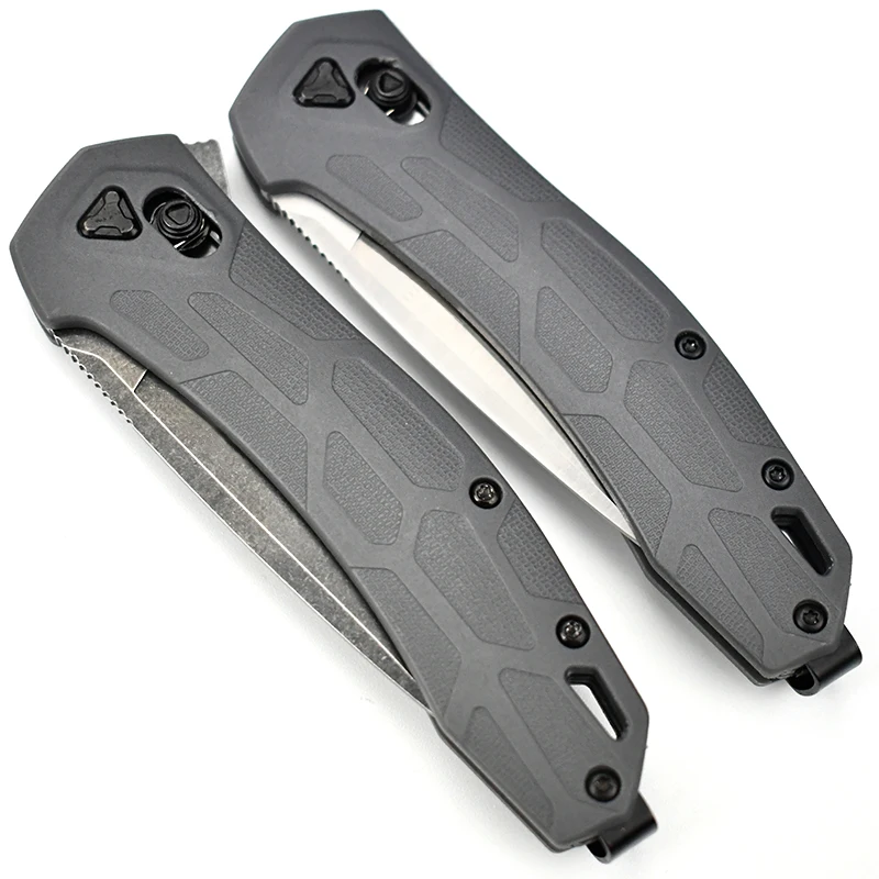 New Design Ready to Ship High-end Gift for EDC Enthusiasts D2 Steel Folding Blade Tactical Knife Fishing Hunting Pocket