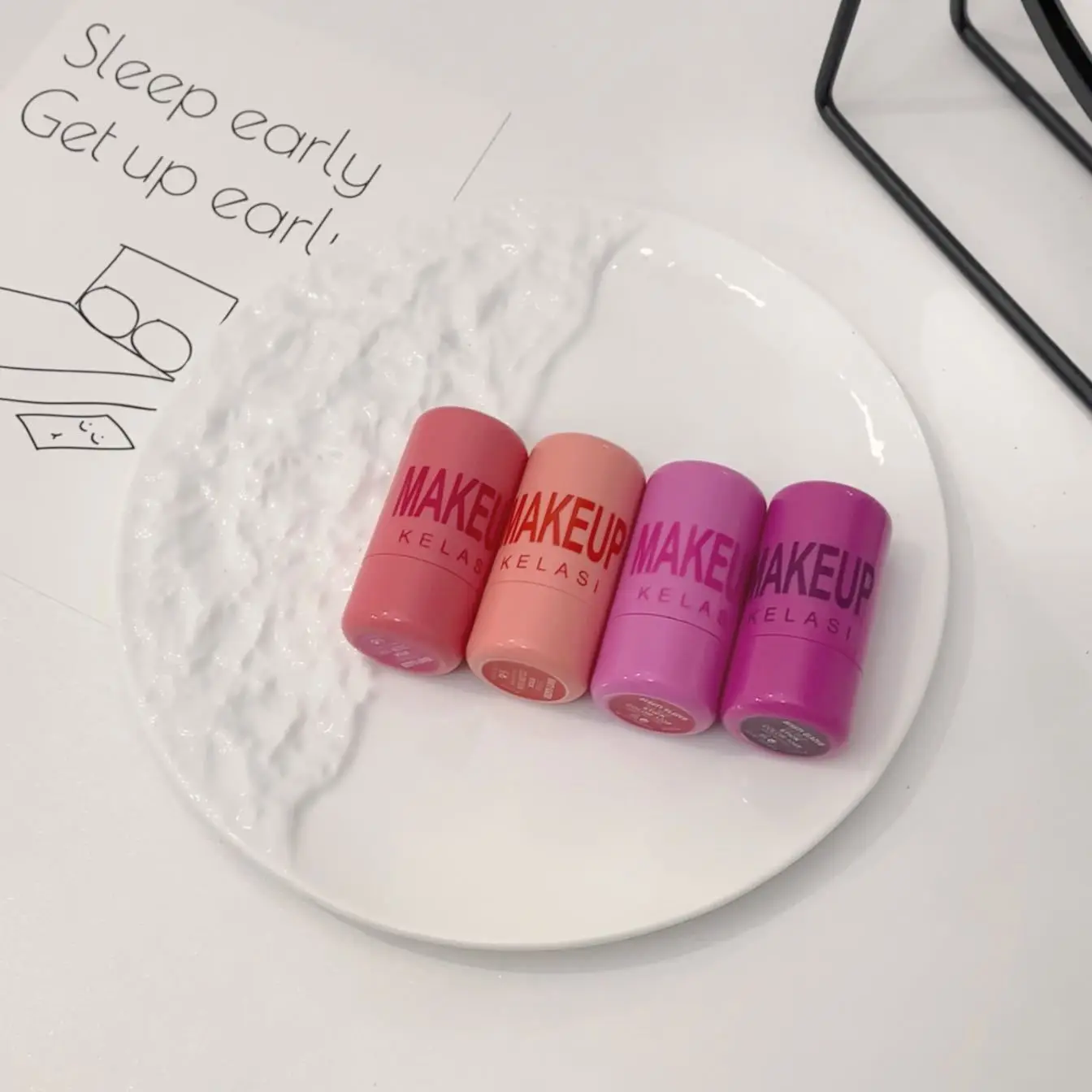 Lightweight Moisturizing Soft Jelly Cruelty Free Waterproof Vegan Blush Tint Custom Logo Cheek Mineral Blush Stick Packaging