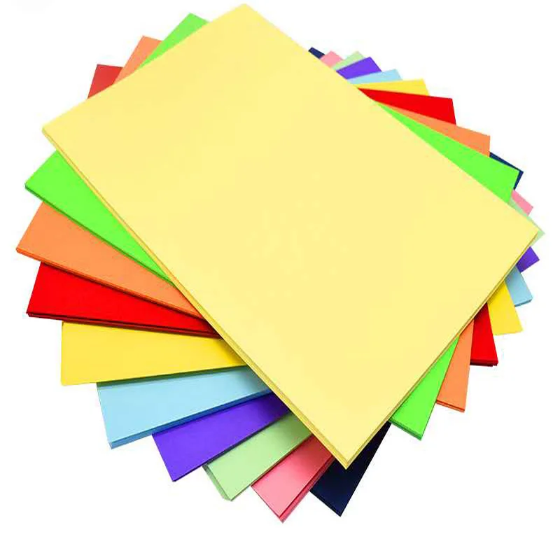 Colored pressed cardboard sheets hard board color paperboard