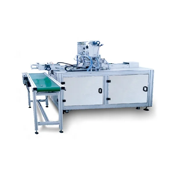 Automatic N95 KN95 mask head-strap loop ultrasonic welding machine in stock