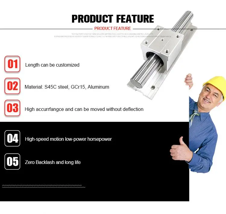 Linear Motion Unit Use in Cylindrical Guide (SBR. TBR)
