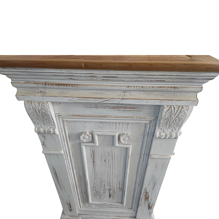 Wedding Party Pub Funiture garden bar table chinese style old fir banquet bar tables