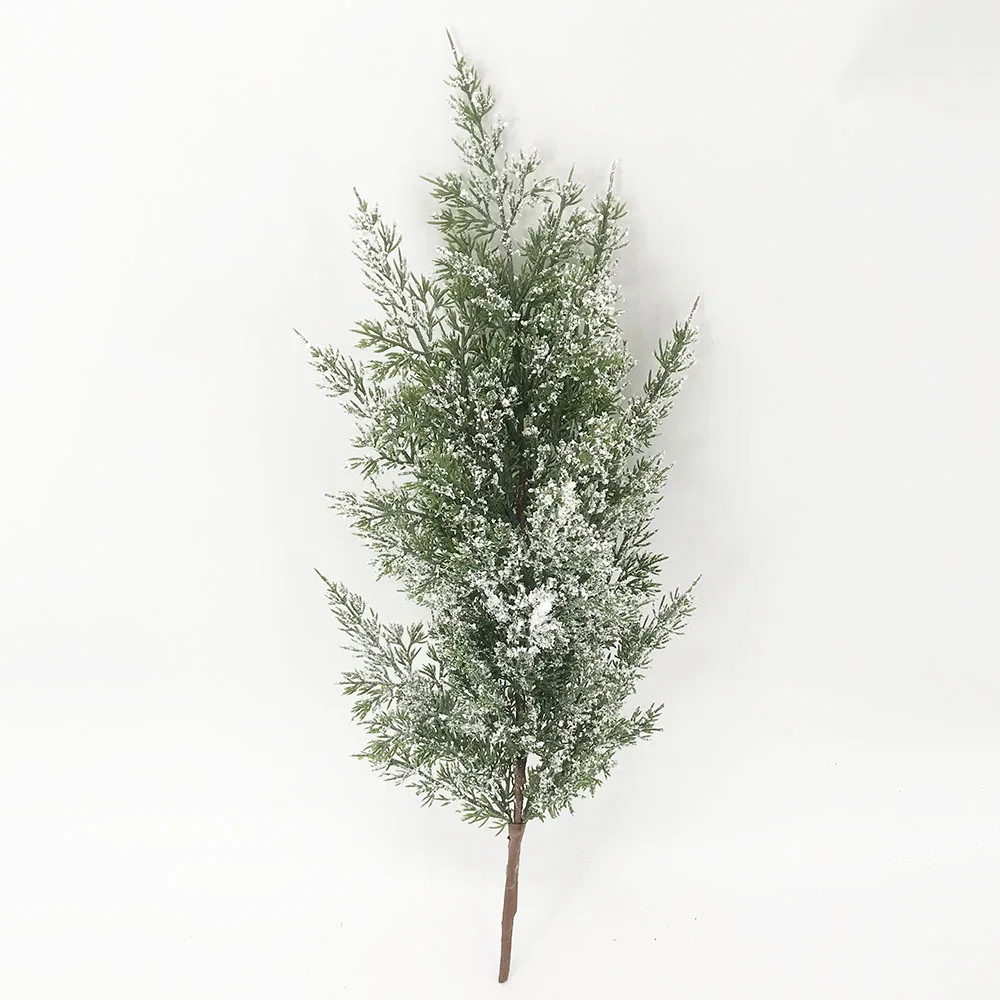 Christmas Tear-drop Swag Hanging Ice Pine Leaves Greenery Swag Hanging Decorations Christmas Items