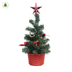 Factory wholesale custom RTS product 20cm luxury encryption premium christmas tree for sale