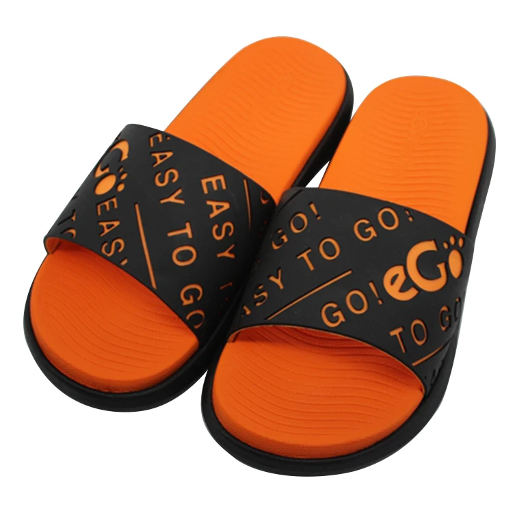 OEM Custom Black Slides Footwear Sandal EVA Custom Logo Slippers Men Plain Blank Slide Sandal Slippers Custom Logo Slide