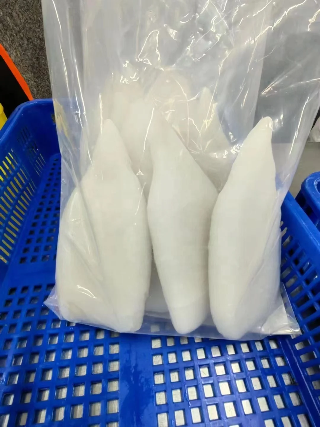 Squid Tube Squid U4 High Quality Eu Standard U3 U5 U10 Clean White Frozen Giant Squid Tube U5