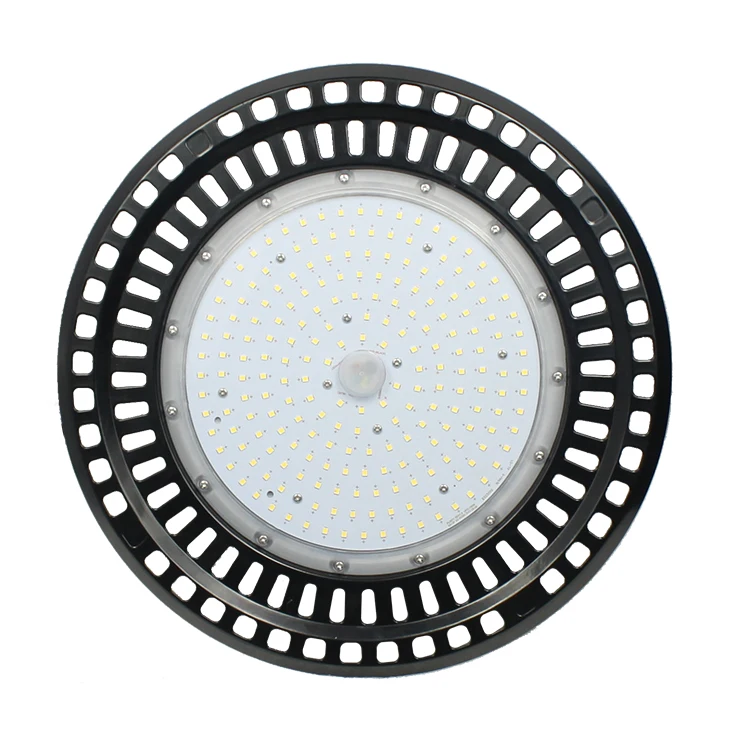 5-Years Warranty Shenzhen Saa Tuv Ufo Led High Bay Light Industrial Warehouse Highbay Dimmable 200W 150W Luminaires