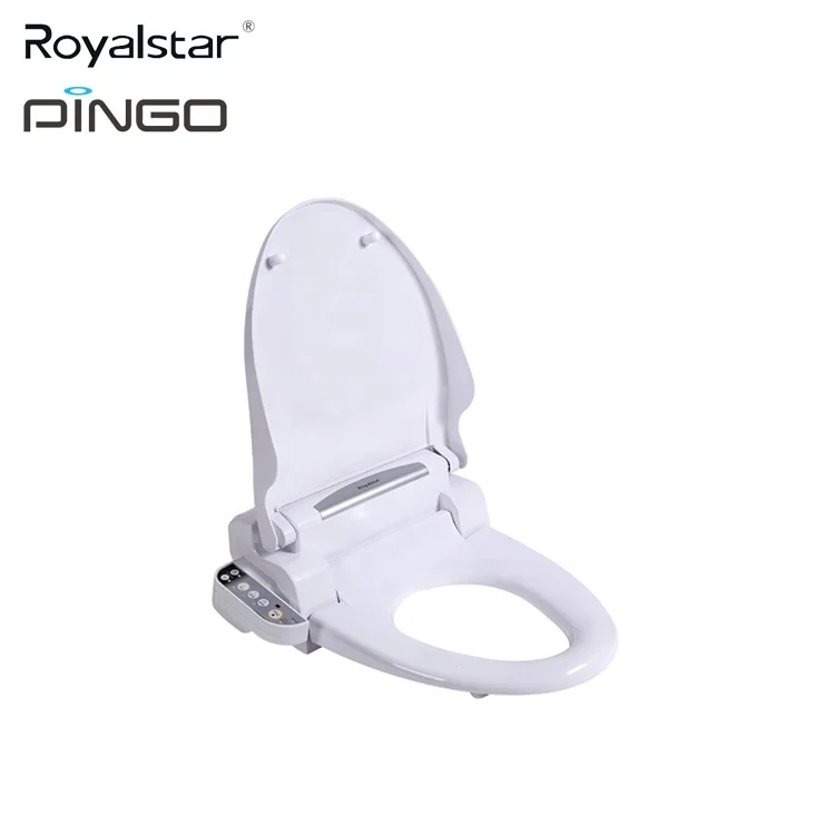  Auto heated electric toilet seat soft closing plastic cover with remote control RSD-3601