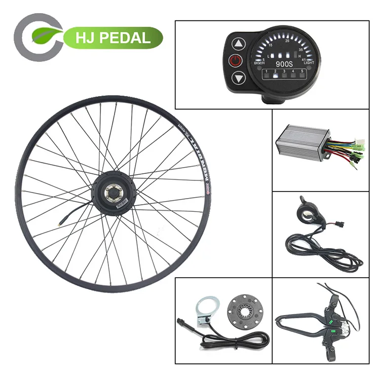 36v250w electric bicycle hub motor kit with LED display