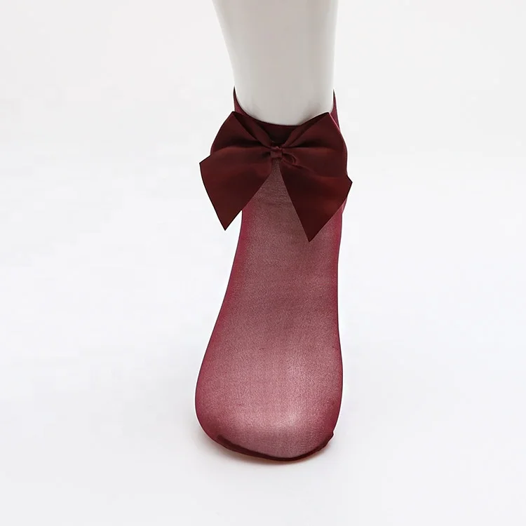 
Summer breathable Fashion Women Crystal Mesh Silk Transparent Lady Sheer Silk Socks 