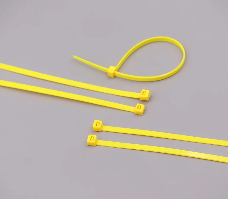 
Factory direct color uv resistant nylon 66 self-locking flexible cable ties nylon plastic zip ties 