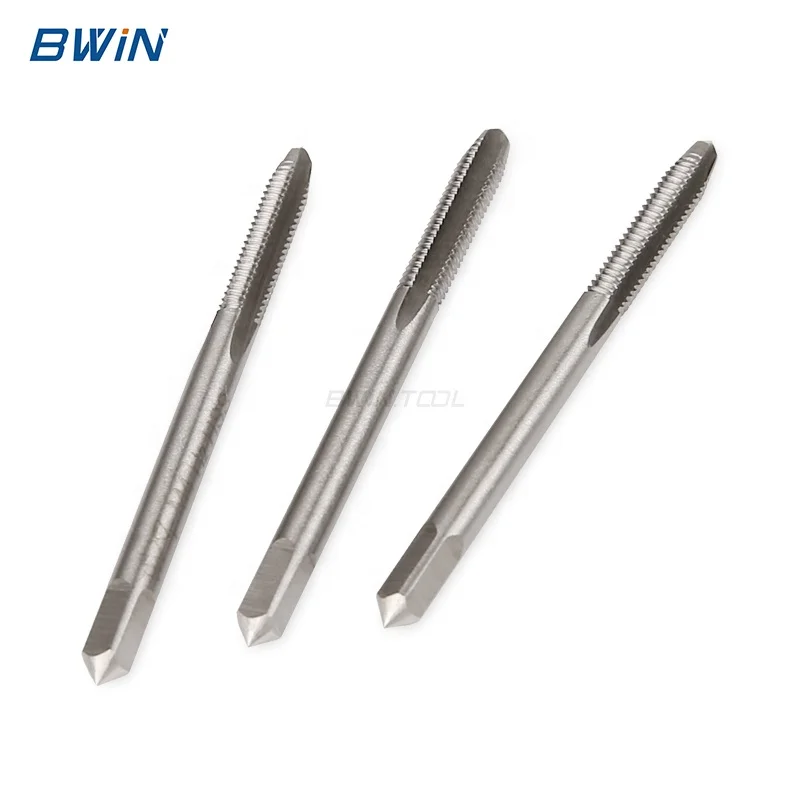 BWIN OEM factory Thread customized cutting Machine Tap and dies HSS straight spiral flute Screw Tap