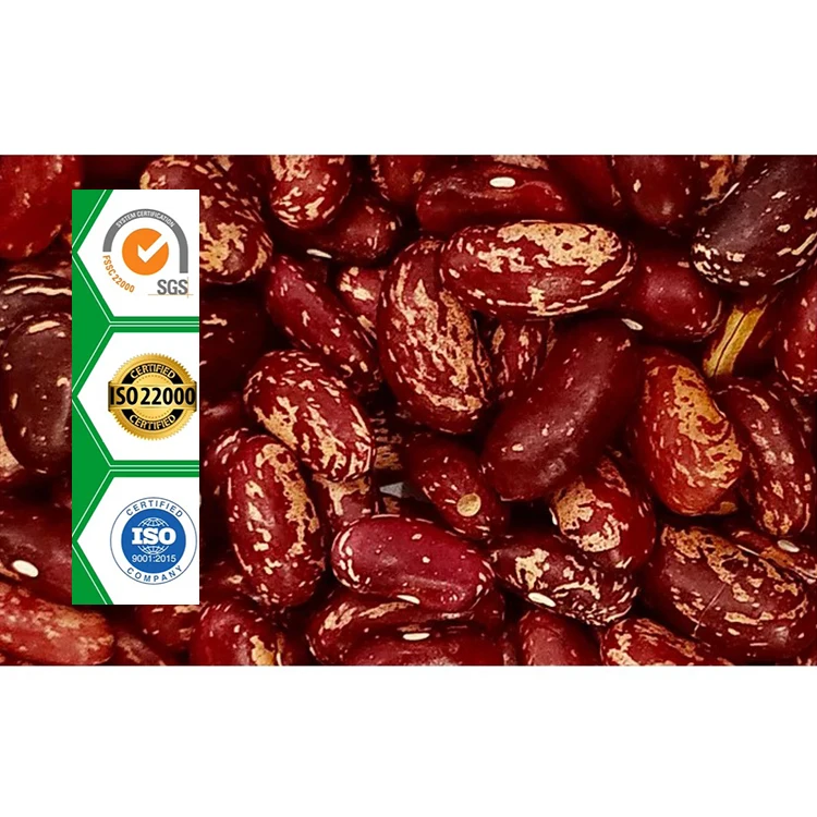 
Pure Natural Organic Red Beans Red Speckled Kidney Beans 