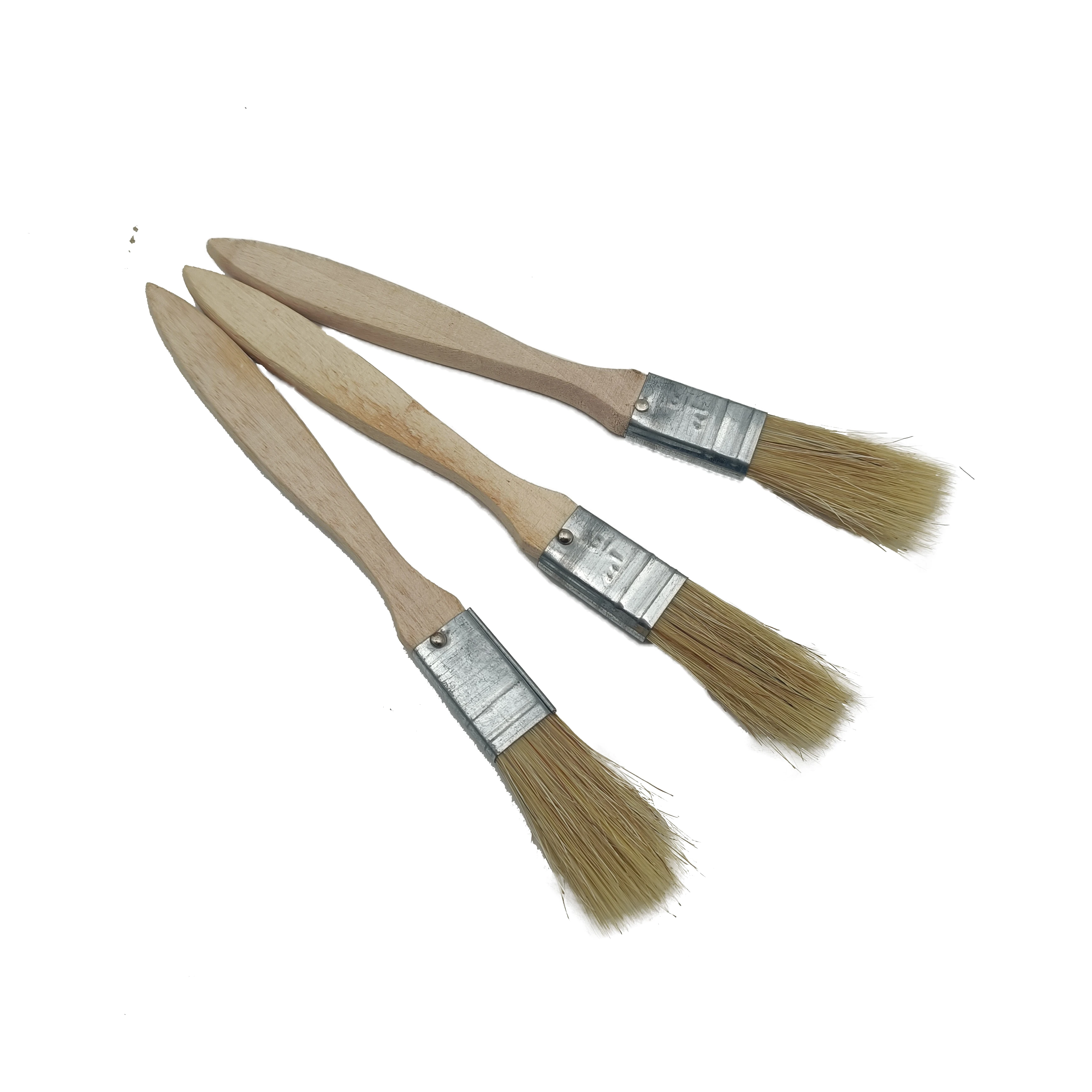 Hot Sale 1/2 inch Wooden Handle Pure Bristle Chip Brush