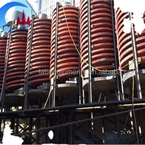 Chromite Gravity Spiral Chute Machine Coltan Iron Tin Spiral Concentrator for Sale