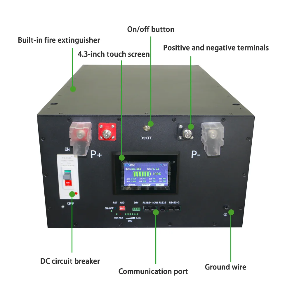 YIXIANG V2 48V Lifepo4 Battery Box JK BMS Heating Function 15kwh Lifepo4 280Ah For Energy Storage Battery Box