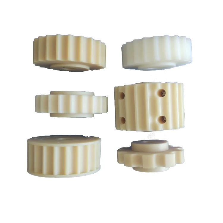 Chinese Factory Customized Nylon Plastic Double Spur Gears