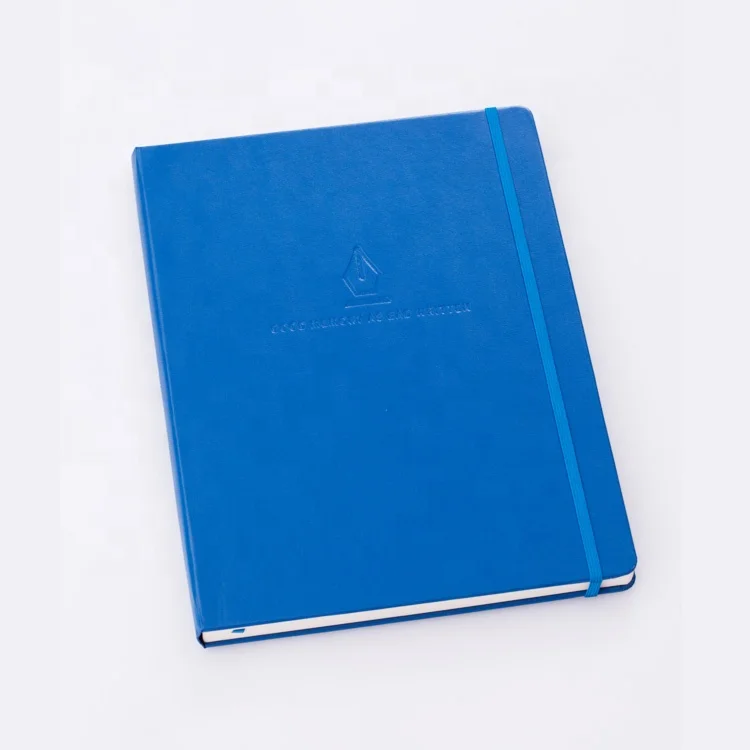 Недорогие дневники A4, Обложка из синей бумаги, линейка на заказ, альбом для скетчей, журнал для печати