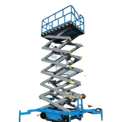10m Self Propelled Telescopic Automatic Hydraulic Battery Scissor Ladder Lift 6m~18m for Hydraulic Mobile Electric Scissor Lift