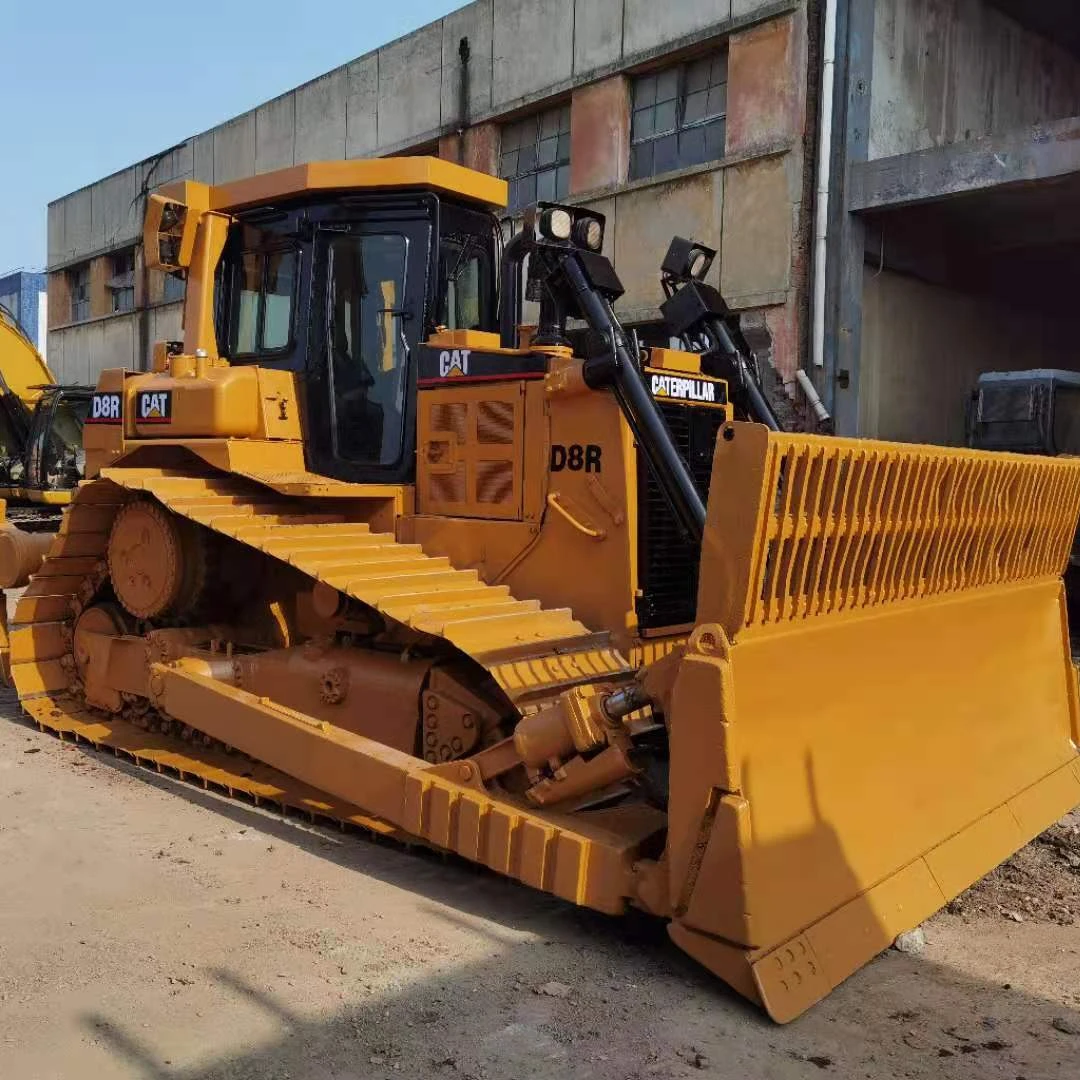 Б/у бульдозер CAT d8r оригинальный гусеничный D8R б/у d8 хорошее состояние