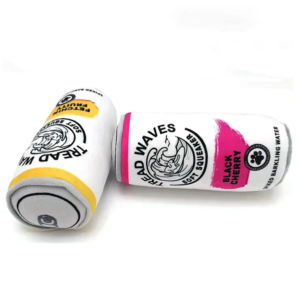 Songshan Toys Hot custom pet supplies dog accessories Simulation of a can dog stuffed soft plush squeaky chew toy manufacturer