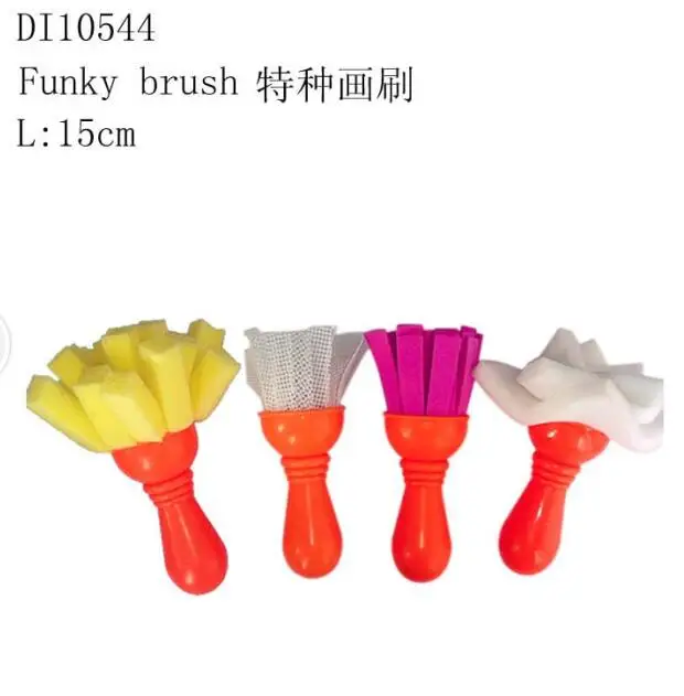 
High quality art paint brush sponge roller funky brushes for painting 