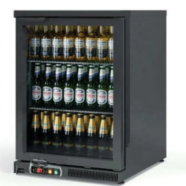 Wholesale 30L air cooling glass door portable mini bar fridge for hotel/restaurant/coffee shop