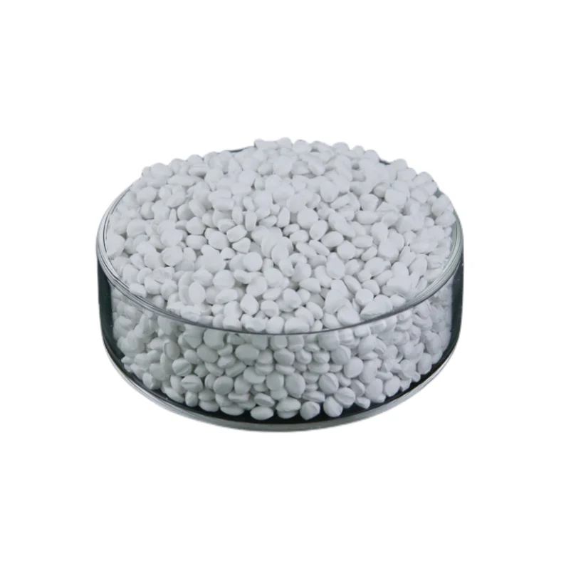 PP/PE General-purpose Porcelain White Masterbatch - PP PE PO ABS PS White Masterbatch for Injection Molding Extrusion Blow Film