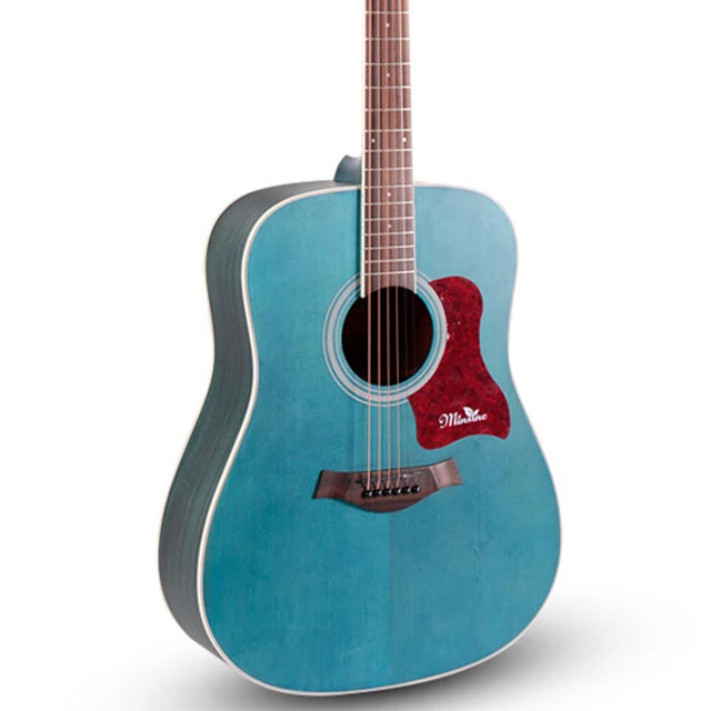 
Bullfighter D-4016 Spruce Wood Affordable OEM Acoustic Guitar Solid Top 