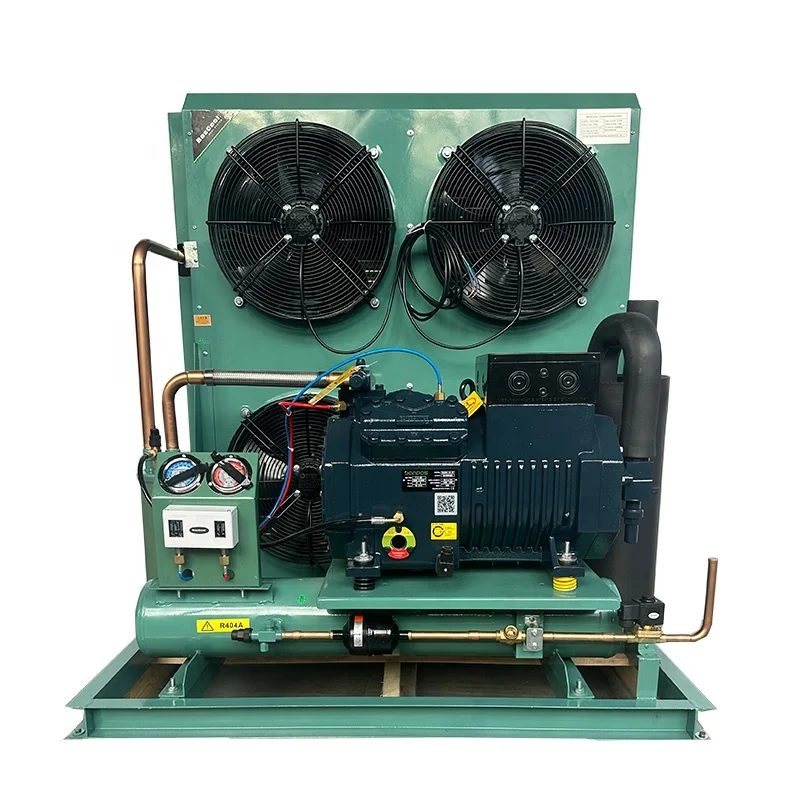 Bescool Big Power Industrial Condensing Unit With Semi-Hermetic Refrigeration Compressor Suitable For Cold Storage Room