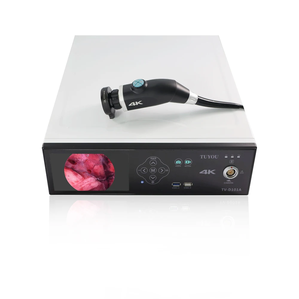 4K professional manufacturer medical Endoscopy Camera with USB Video Record Light Source for Surgery Laparoscopy