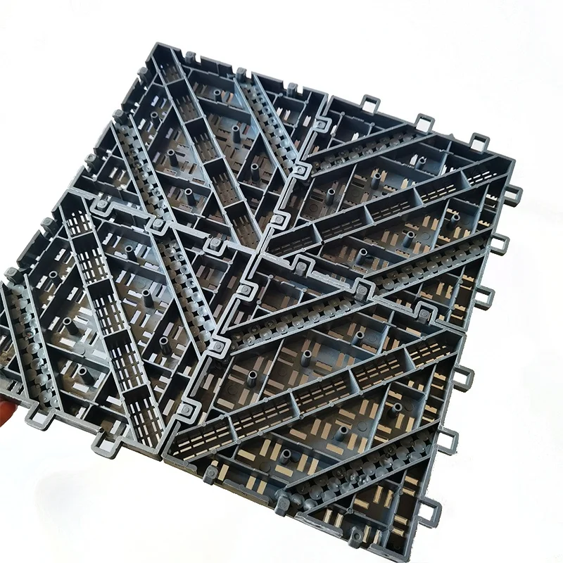 Heavy Duty EVA Floor Supermarket Entrance Door Mat Waterproof Outdoor Snow Mud Removal Tile Module Brush for Home Hotel Use