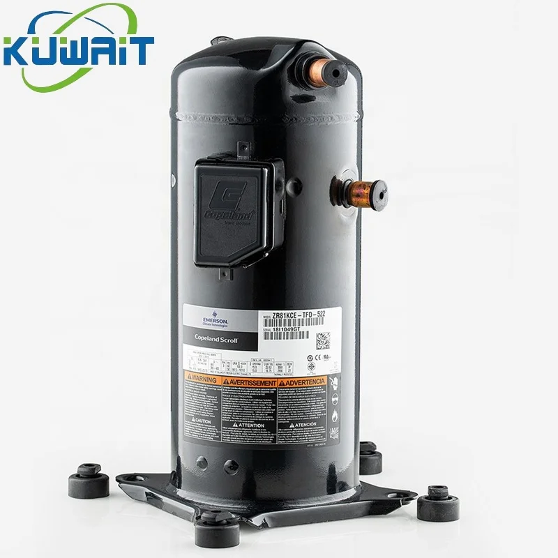 Высокое качество ZR68KC-TFD-523 ZR81KCE-TFD-522 Copeland кондиционер 7HP компрессор