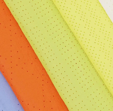 Soft Touch Customized Factory 100%Nylon Fabric 360T  Punching Fabric