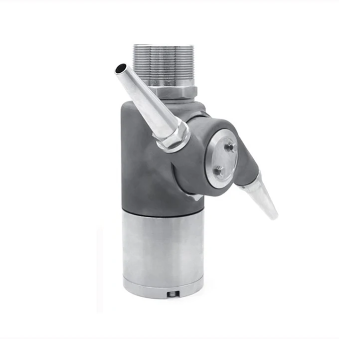 High Impact Large Flow 360 Degree Rotating Cleaning bottle nozzle spray