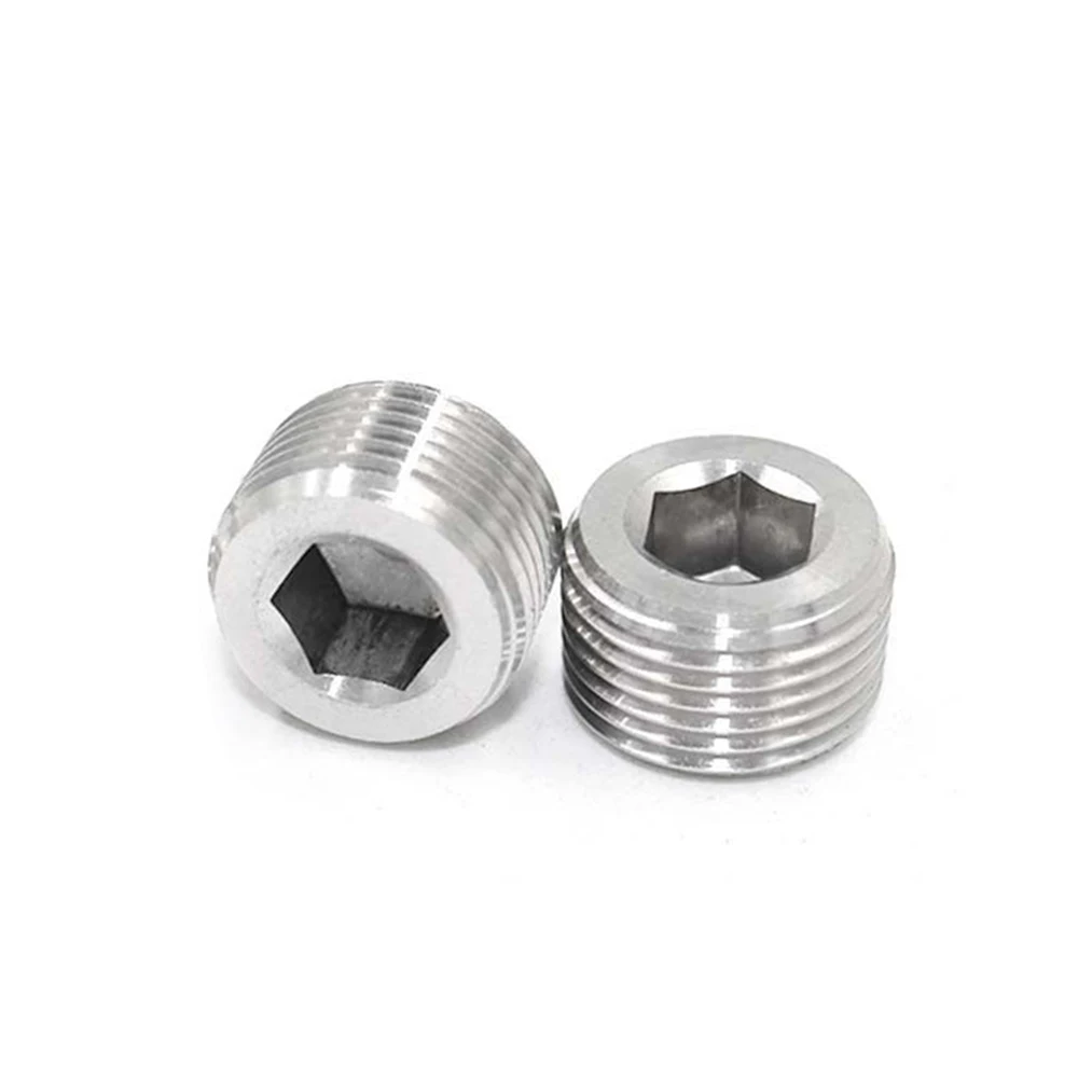 High Quality Steel Pipe Plugs Screw Hexagon Socket Head Pipe Screw Plugs