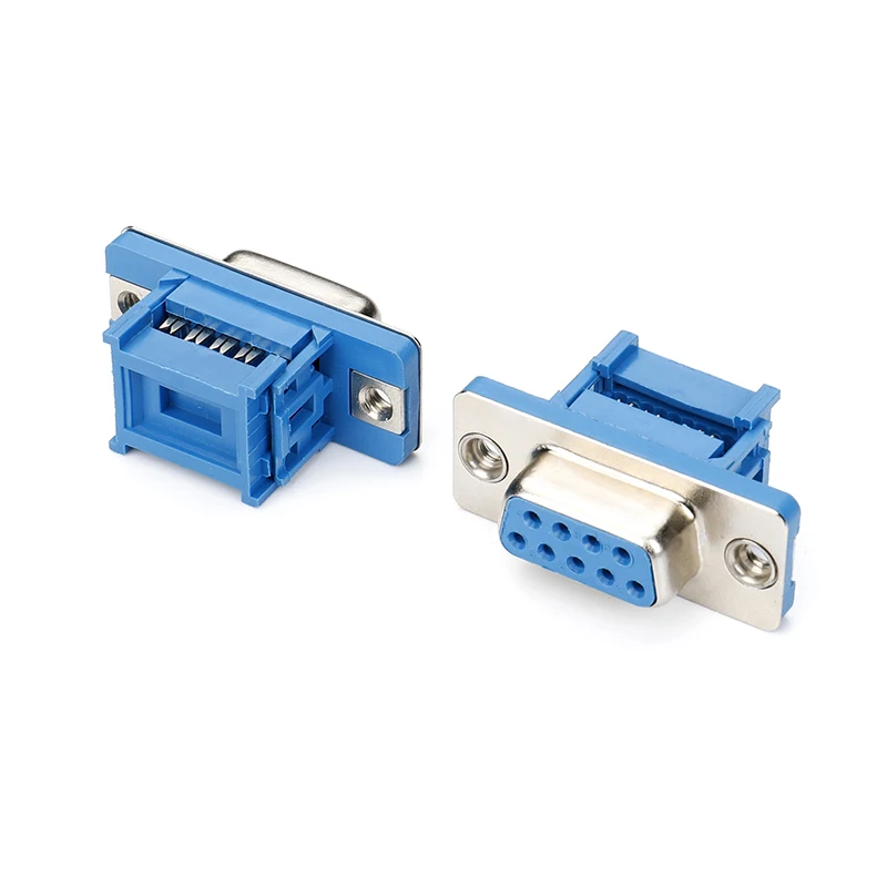 D-SUB 9Pin Female Connector IDC Type db 9 pin IDC Connector For cable