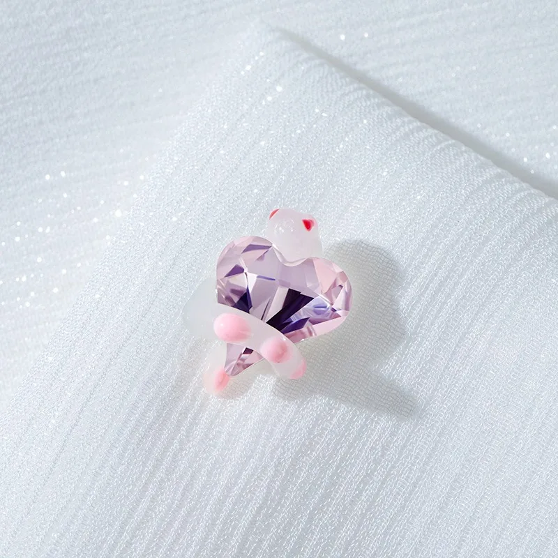 3D Nail Charms Snake Chrome Heart Bow   Jewelry Accessories For Nail Art Decoration