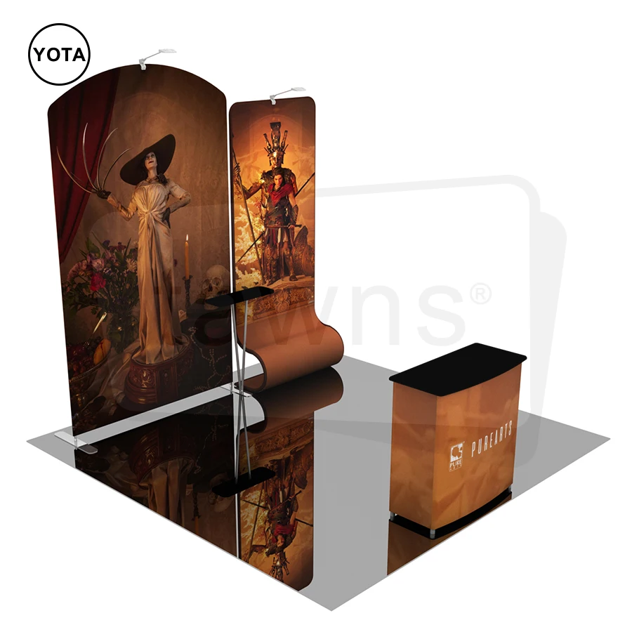 Tawns Fashionable 10x10 Aluminum Portable Exhibition Booth