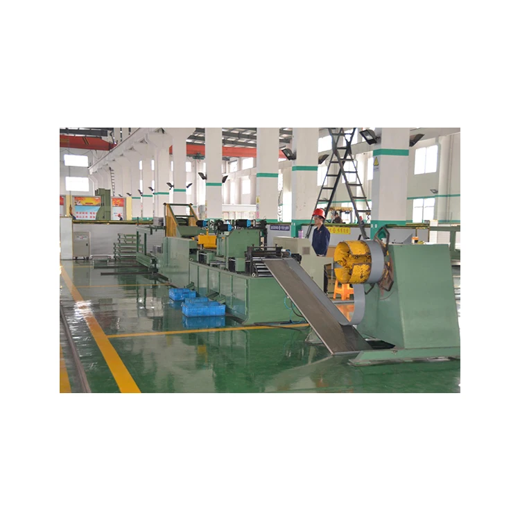 Hot selling good quality two shearing two punching silicon steel cutting line