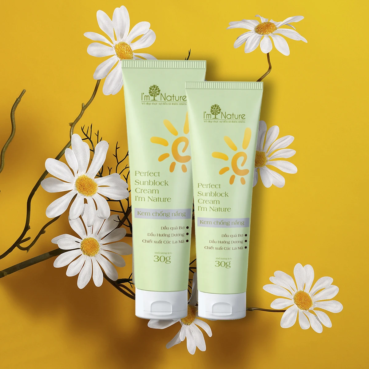 Brand New Sunscreen Mom and Baby Mai Thy no stickiness, no creamy texture