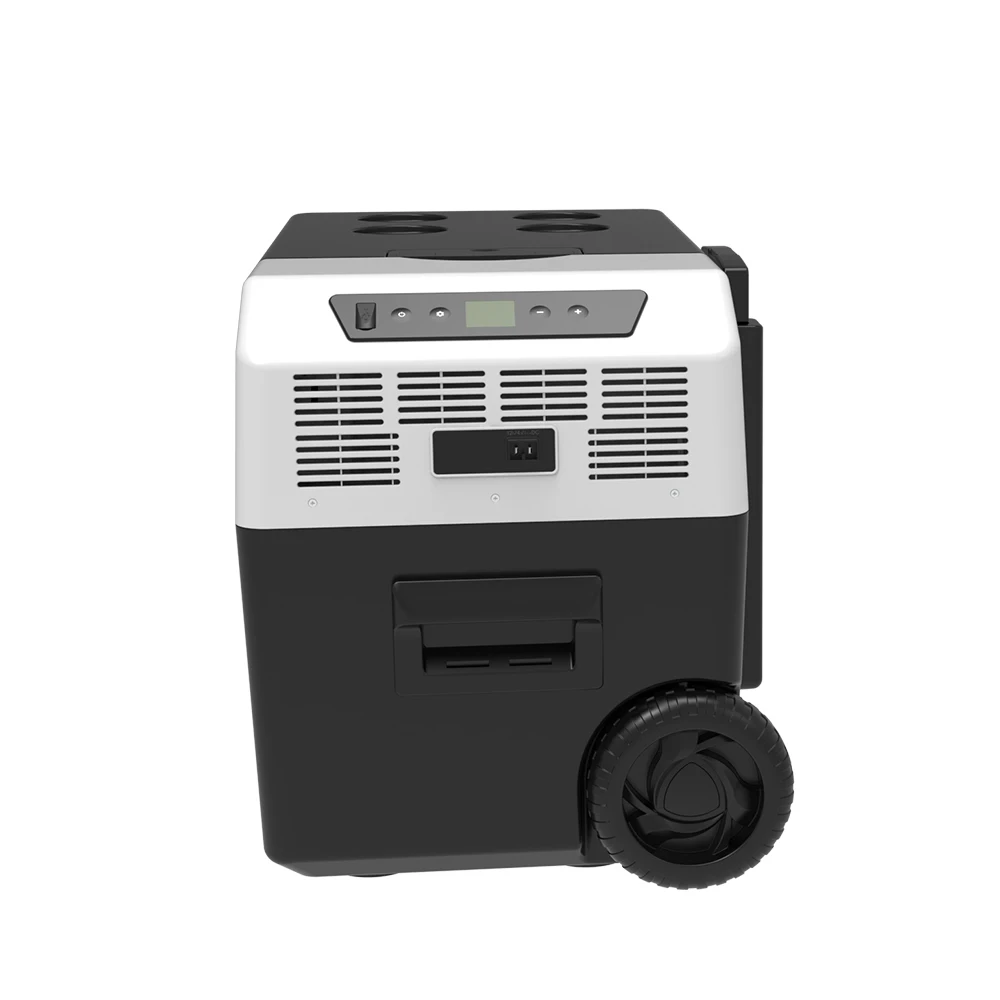 25L Portable cooler 12V DC Micro LED Display USB Outlet Car Home function Mobile Deep Freezer Compressor Car Fridge