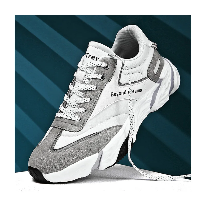 
2021 new arrivals fashion men sneakers shoes big size luminous custom logo sneakers for men 