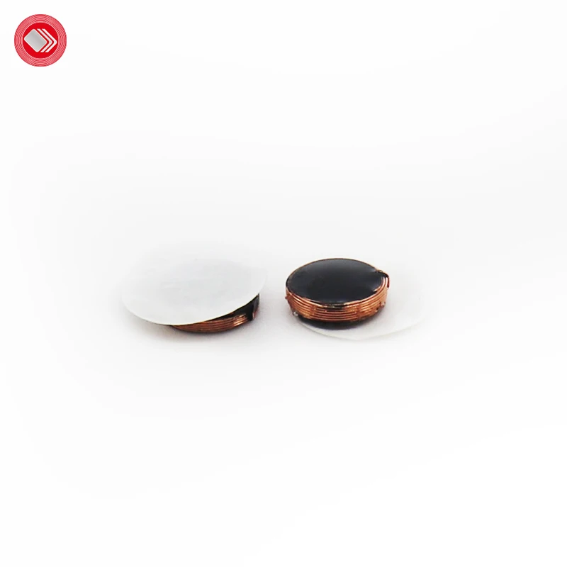 RFID Customized Copper Coil Tag High Frequency 13.56MHz Ntag213 Mifare 1K F08 Chip Access Control Card Mini NFC Tag