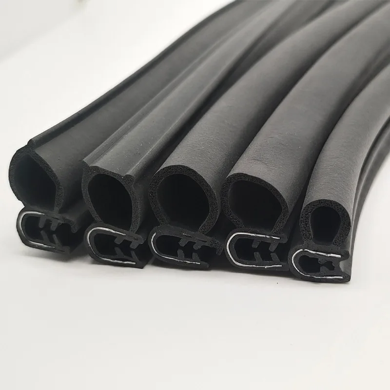 China manufacturer new product Rubber Car Door Seal Weatherstrip EPDM steel belt Weatherstripping Soundproof Waterproof
