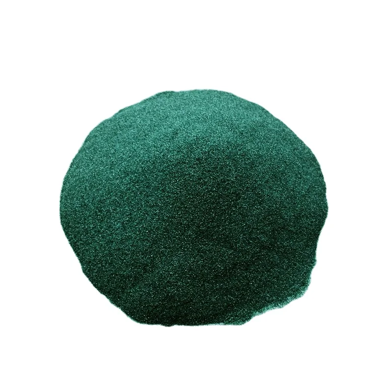 High Quality Green Silicon Carbide Stone Sandblasting Machine Precision Polishing Hardware Polishing Powder