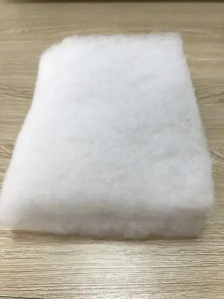
Vietnamese 100% Polyester Material and Staple Fiber Type wadding for quilts 