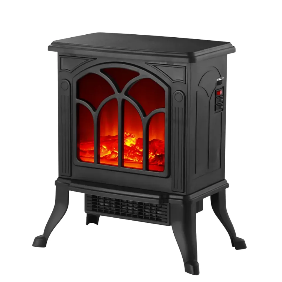 Самая популярная в 2023 заводская настройка 700 Вт 1500 электрические камины портативный Электрический нагреватель Ptc внутреннее отопительное оборудование